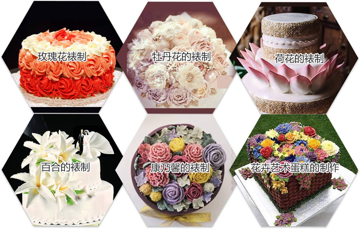 临沂新东方花卉艺术蛋糕课程